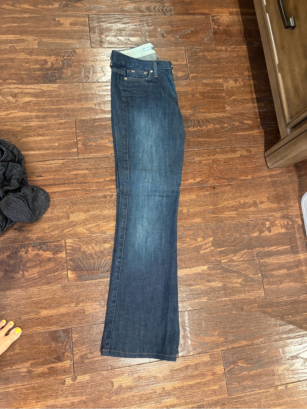 Joe's Jeans Indigo Wide-Leg Flare Jeans
